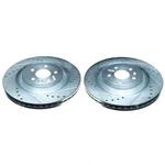 Disc Brake Rotor Set-front Drilled, Slotted And Zinc Plated Pair New. Price: $417.33.