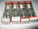 Champion RJ18YC Nickel Spark Plug, New Old Stock, Pack Of 4. Price: $24.99.