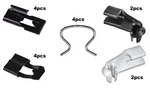 (16PC) Inside Door Panel Clips For Classic Bel Air Pickup Wagon Impala Sedan Etc New. Price: $38.00.