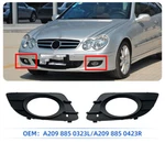 1 Pair Black Front Bumper Fog Light Cover For Mercedes Benz Clk W209 2005-09 New. Price: $34.82.