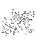 Genuine Mopar Left Side Step 5104136AA New. Price: $36.04.