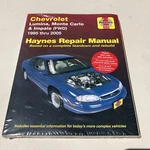 Haynes Repair Manual 24048 Chevrolet Lumina Monte Carlo Impala(fwd) 95-05 Read New. Price: $23.87.