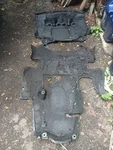 Mercedes W124 1245205023 300D Turbo Diesel Belly Pans Noise Panels 86-87 Used. Price: $249.00.