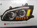 35773 United Pacific Blackout Headlight Driver's Side For 2008+ Kenworth T660 New. Price: $260.00.