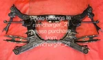 2012-2013 Subaru Impreza 2.0 Rear Crossmember + Upper Lower Control Arms Awd Used. Price: $674.95.