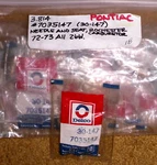 1972-73 Pontiac Carburetor Needle And Seat Nos 7035147 New. Price: $9.99.