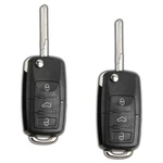 Replacement For Volkswagen Flip Remote Key Pn NBG735868T 2001-2005 3-BUTTON New. Price: $21.95.
