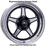 Billet Specialties BRS23535F6117 Street Lite 15"X3.5" Wheel - Black Machined New. Price: $639.11.