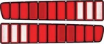 1973-74 Dodge Charger Tail Lamp Lenses W/o Silver Accent Pair New. Price: $258.21.