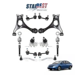 Fit For Honda Civic 2006-2011 Front Control Arm Ball Joint Sway Bar Tie Rod Kit New. Price: $60.36.