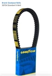 Goodyear Replacement Belts And Hoses 30754 V 32 Wide New. Price: $29.99.