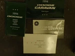 Caravan 1994 Owners Manual 1050410 Used. Price: $53.30.
