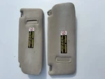 2001-06 Lexus LS430 Driver Passenger Sun Visor Pair Set Tan Lighted Beige LK04 Used. Price: $85.00.