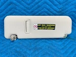 Lexus LS460L Passenger's Sun Visor W/holder BEIGE:LA00 2007 2008 2009 Oem Used. Price: $40.00.