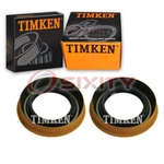 2 Pc Timken Rear Transmission Output Shaft Seals For 1975-1981 Chevrolet C10 Gk New. Price: $14.96.