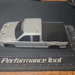 Proline 3130 Gmc Sierra 150MM Body For 1/18 Scale Hpi Micro RS4 & X-RAY18 Silver Used. Price: $70.00.