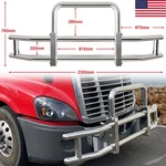 Front Deer Chrome Guard /bumper Bracket Kits For Freightliner Cascadia 2008-2017 New. Price: $199.99.