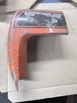 Original Ford 1970 Mustang Fastback Mach Rear Quarter Extension Driver Side. Price: $129.95.