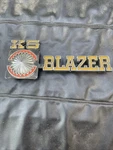Chevy Oem 1975-1980 K5 Blazer Front Fender Side Emblem Badge Logo Name 349697 Used. Price: $25.00.