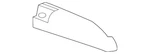 Jet Black Front Passenger Side Seat Adjuster Track Finish Cover (95078170) New. Price: $14.08.
