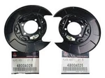 Mitsubishi Genuine Oem Lancer CY4A '09-15 Rear Brake Backing Plate Rh & Lh Set New. Price: $194.00.