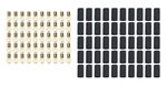 Quickcar For Ring Terminal #6 14-16 Ga W/heat Shrink 50PK New. Price: $82.44.