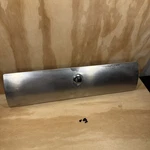 2002-03 Lincoln Blackwood Rear Tail Gate Storage Tool Box Lid Door Silver Used. Price: $199.99.