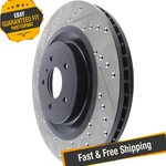Stoptech Sport Drilled & Slotted Front Right Brake Rotor For 09 Nissan 350Z New. Price: $295.88.