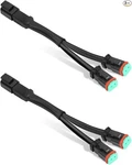 2PCS Wiring Harness Adapters Connectors Splitters, Pin Waterproof New. Price: $14.99.