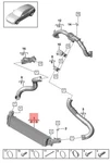 Genuine Porsche Panamera 97A 97B 97C Charge Air Cooler 971145805F New. Price: $1548.83.
