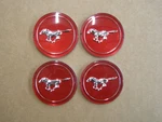 Nos Oem Ford 1974 1978 Mustang Ii 2 Wheel Center Emblems 1975 1976 1977 Hub Caps New. Price: $79.00.