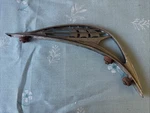 Original 1937 Plymouth Coupe Hood Ornament 741919 Art Deco Three Sail Ship Usa Used. Price: $69.00.
