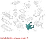 2006 Bmw 325I Radio Amplifier Bracket Oem Part #65156945072 - Great Condition! Used. Price: $31.35.