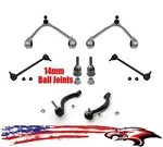 New Chassis Kit 14MM Ball Joints Ford Thunderbird & Jaguar S-type Lincoln Ls. Price: $231.00.