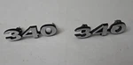 70-73 Dodge Dart Swinger Demon 340 Hood Scoop Emblem Set 2998880 3612874 Oem Used. Price: $129.99.