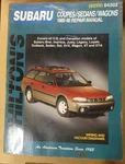 Chilton's Subaru Cars/wagons/sedans 1985-1996 Repair Manual #8259 Used. Price: $8.95.