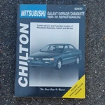 Repair Manual Chilton 50450 Mitsubishi Galant, Mirage, Diamante 1990-00 Used. Price: $8.00.