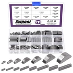 Swpeet 211PCS Metric Key Assortment Kit With 15 Sizes Woodruff... New. Price: $20.31.