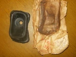 Nos Chevrolet 1958-59 Corvette W/4 Spd Original Gm Gear Shift Boot Wrapper. New. Price: $69.00.