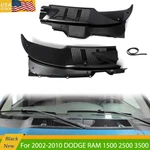 Windshield Wiper Cowl Vent Left Right Set For 2002-2010 Dodge Ram 1500 2500 3500 New. Price: $68.68.