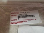Genuine Toyota Upper Retainer 52562-02210 New. Price: $25.00.