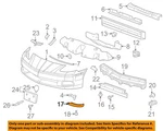 Chevrolet Gm Oem Corvette Front Bumper-spoiler Lip Chin Splitter Left 20896059 New. Price: $95.65.