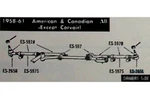 Moog ES265L Tie Rod End 1958-1961 Chevrolet Corvair Left Outer Nos New. Price: $40.95.