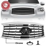 For 2013-2015 Infiniti QX60 JX35 Chrome Grille W/camera IN1200123 623103JA0A New. Price: $74.99.