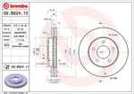 Brembo 09B62411C02 Disc Brake Rotor New. Price: $95.54.