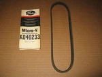 Gates Micro V K040233 Poly Rib Serpentine Belt New. Price: $19.99.