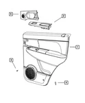 Genuine Mopar Switch Bezel Right 1MK22XZAAA New. Price: $33.56.