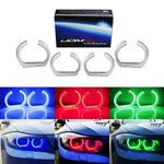 Dtm Style Horseshoe Rgb Led Angel Eye Rings W/ Acrylic Covers For Bmw Headlights New. Price: $81.09.