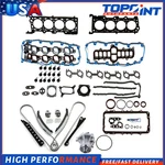 Full Gasket Set Timing Chain Kit Water Pump 99 Ford Expedition 5.4L V8 Sohc New. Price: $123.80.
