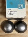 1953-77 Nos Oem (2) Chevrolet Corvette Grease Cap Gm 6274217 New. Price: $110.00.